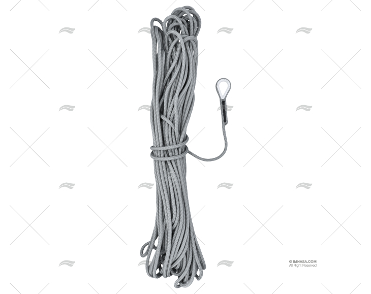 ATTREZZATURA ANCORAGGIO S/CATENA 30m x  8mm GRIGIO
