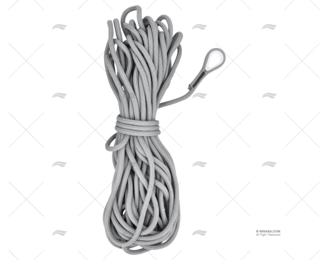ATTREZZATURA ANCORAGGIO S/CATENA 30m x 12mm GRIGIO