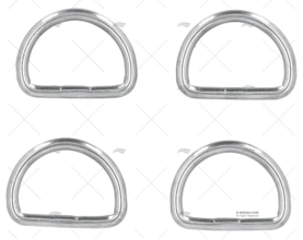 ANELLO 1/2 TONDO 3x20mm INOX (4pz)