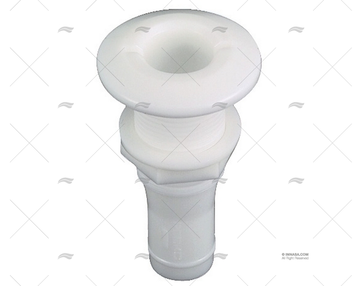 PASSASCAFO PLASTICA BIANCO 1"7/8 PERKO