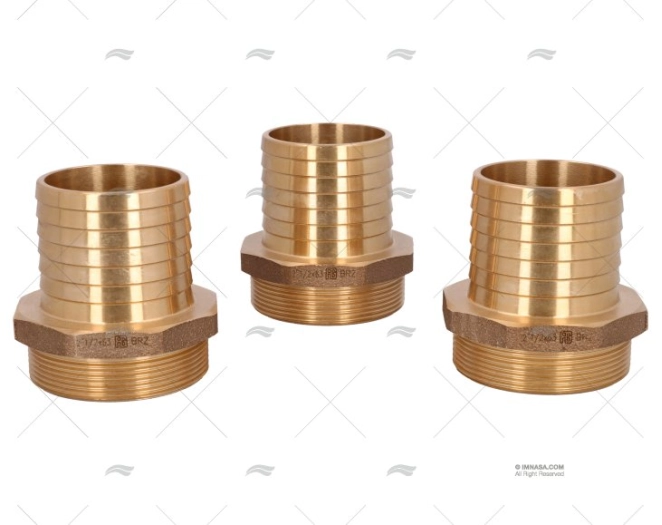 DERIVAÇÃO BRONZE 2"1/2x63mm (3) GUIDI