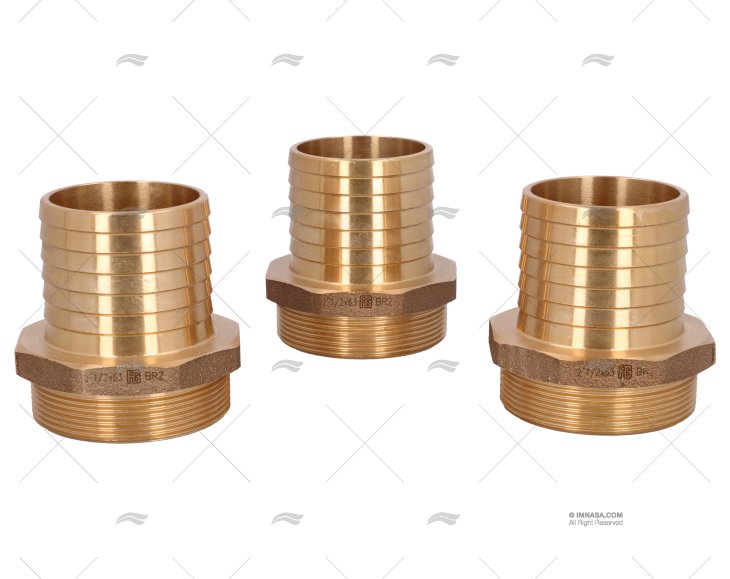 RACCORDO BRONZO 2\"1/2x63mm (3) GUIDI