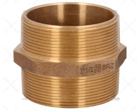 NIPPLO BRONZO M-M 2"1/2 GUIDI