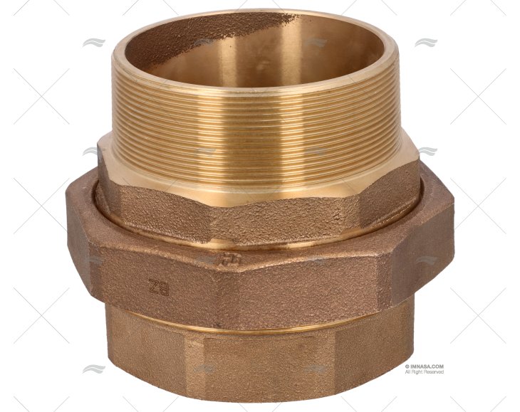 UNIONE MASCHIO-FEMMINA BRONZO 4" GUIDI