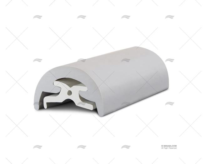 PROFILO PVC GRIGIO + BASE RADIALE R 30 20m TESSILMARE