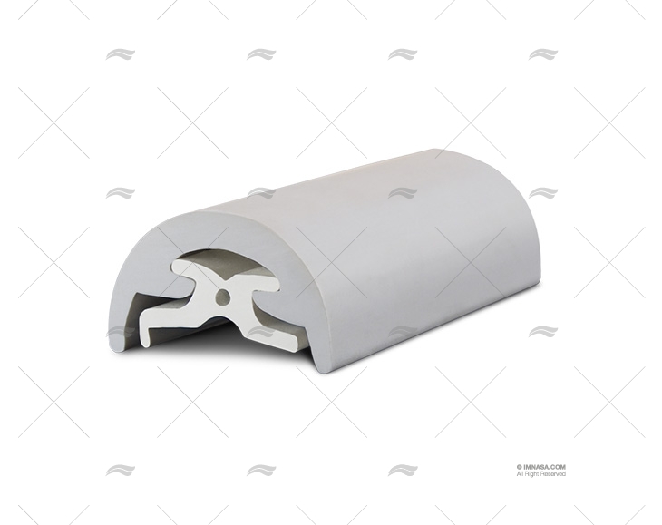 PROFILO PVC GRIGIO + BASE RADIALE R 30 20m TESSILMARE