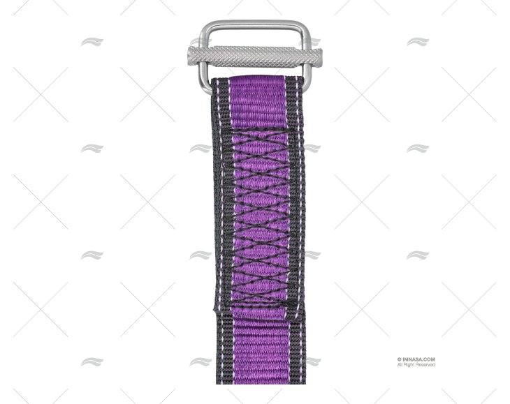 TIE DOWM 3MT BLACK/LILAC 40mm W/S.S. D-R