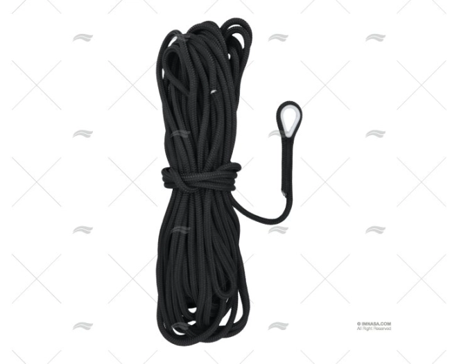 ATTREZZATURA ANCORAGGIO S/CATENA 30m x 12mm NERO