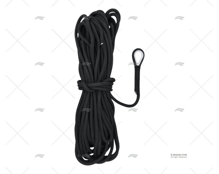 ATTREZZATURA ANCORAGGIO S/CATENA 30m x 12mm NERO