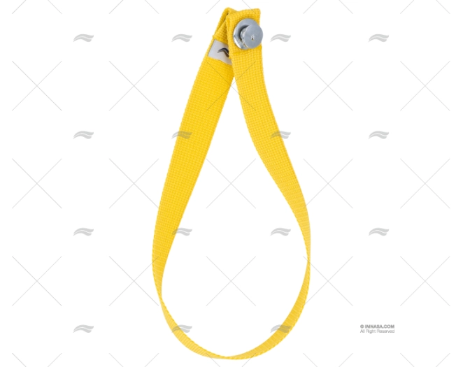 CORREIA C/FIXAÇÃO PARA CABOS AMARELO