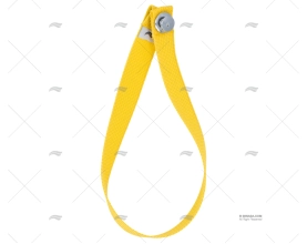 FIXED TIE DOWN FOR ROPES YELLOW