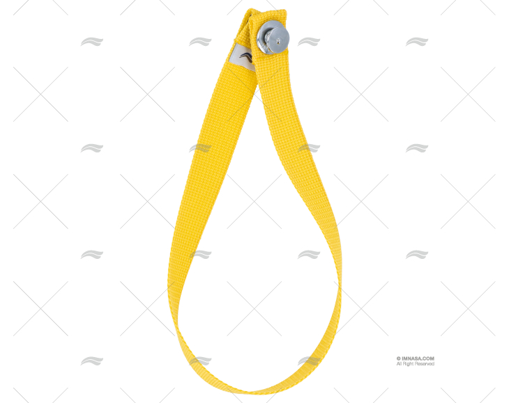 CORREIA C/FIXAÇÃO PARA CABOS AMARELO