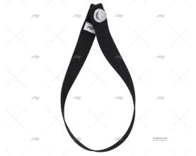 CORREIA C/FIXAÇÃO PARA CABOS PRETO