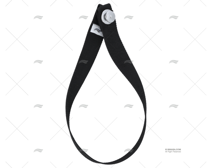FIXED TIE DOWN FOR ROPES BLACK