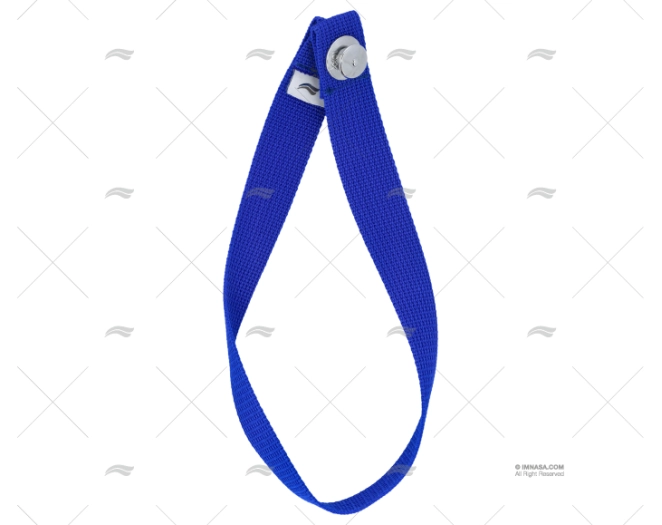 CORREIA C/FIXAÇÃO PARA CABOS AZUL