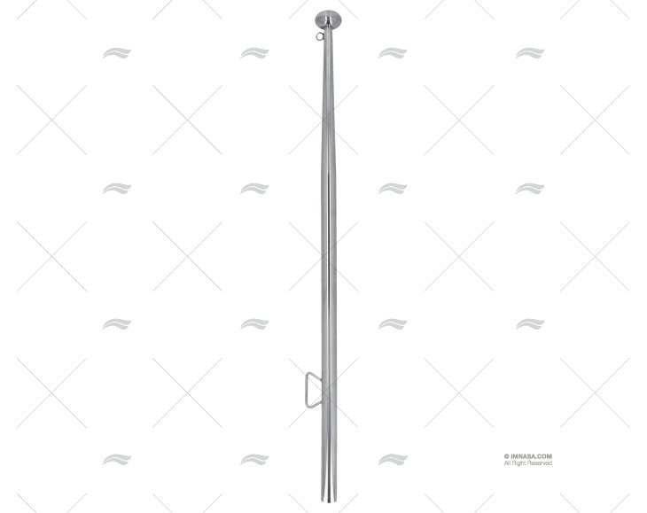 ASTA BANDERA 750mm INOX 316