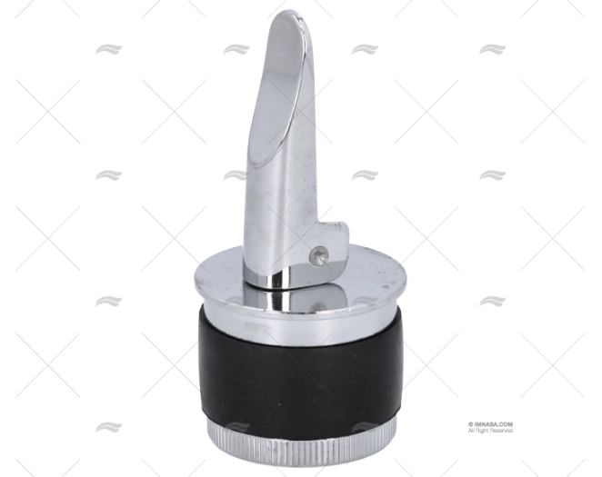 TAPPO SCARICO C/STOP OTTONE CROMATO 42mm