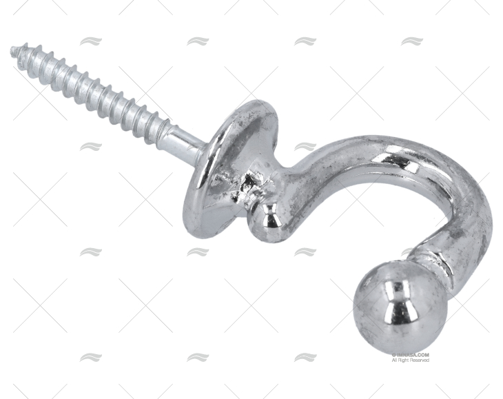 BALL HOOK SCREW BC 38x20mm