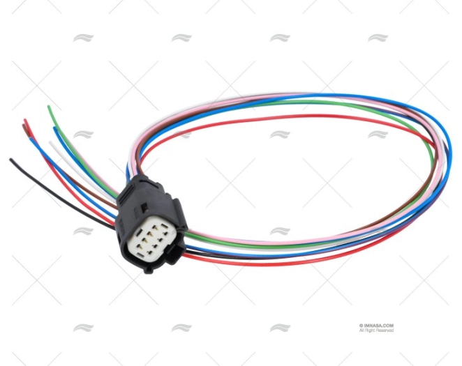 CONECTOR CABO 8 PINOS SINGLEVIU VDO