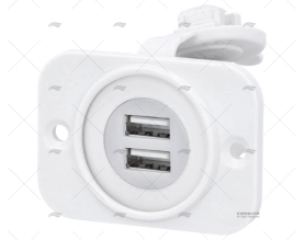 DUAL USB CHARGER RECEPTACLE
