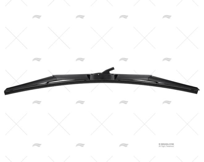 SPAZZOLA TERGICRISTALLO IBRIDO NERA 22" MARINCO