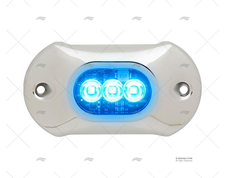 LUCE SOMMERSIBILE 3 LED BLU SAPPHIRE ATTWOOD