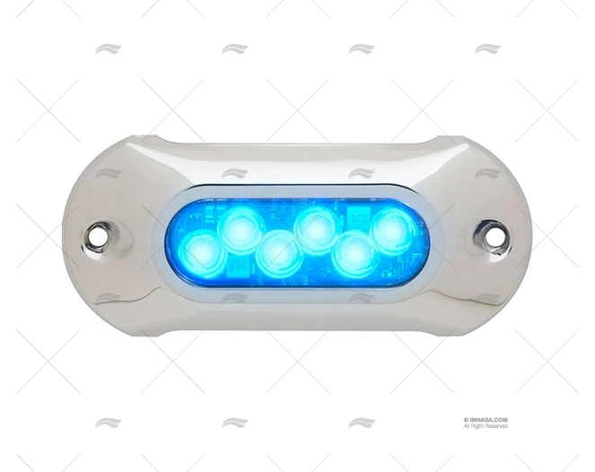 LUCE SUBACQUEA 6 LED BLU ZAFFIRO ATTWOOD