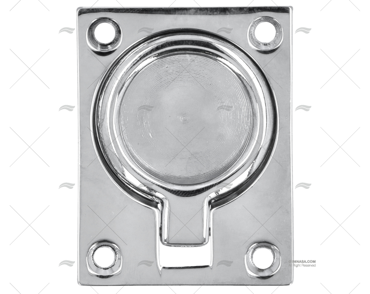 PIASTRINA C/ANELLO LC 64X48mm MARINE TOWN