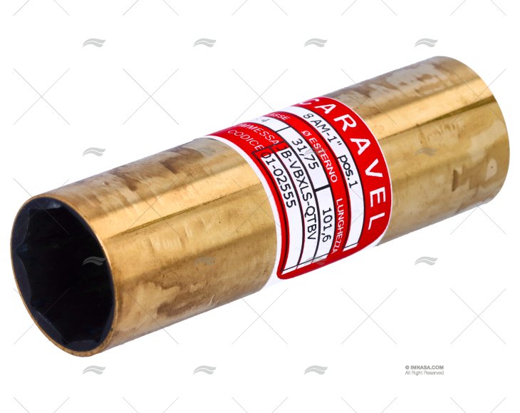 CUSCINETTO OTTONE-G 8AM 1\"x1\"1/4x4\"(1) FASCETTA CARAVEL