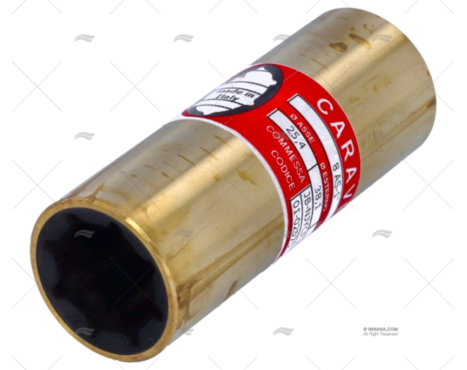 ROLAMENTO LATÃO-BORRACHA 8AS 1" ANCO CARAVEL