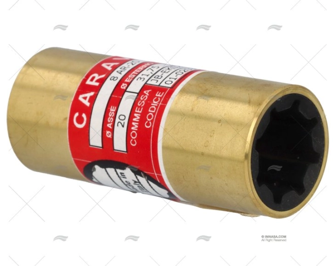 ROLAMENTO LATÃO-BORRACHA 8AR 20mm ARGO CARAVEL
