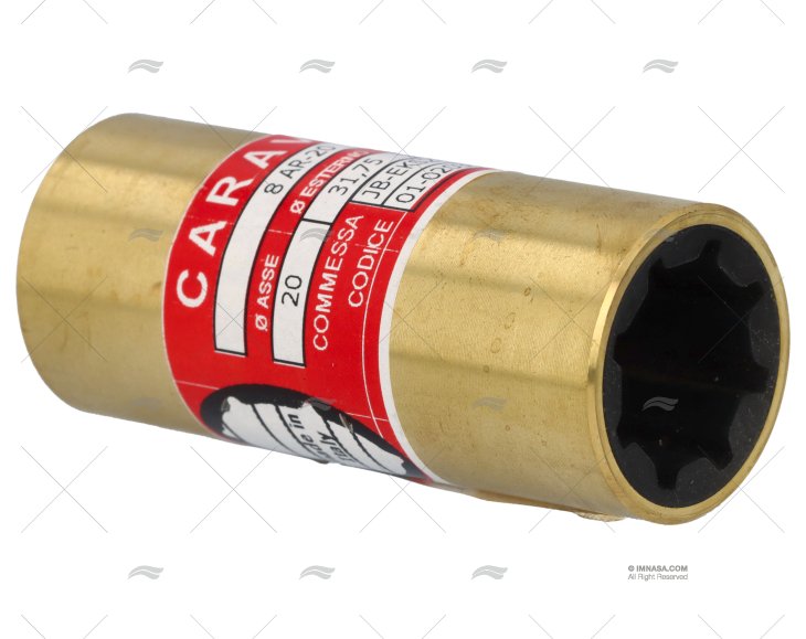 ROLAMENTO LATÃO-BORRACHA 8AR 20mm ARGO CARAVEL