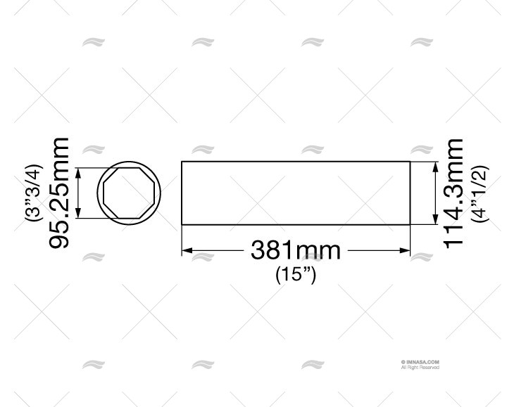 ROLAMENTO LATÃO-BORRACHA 8AS 3"3/4 CAPU CARAVEL