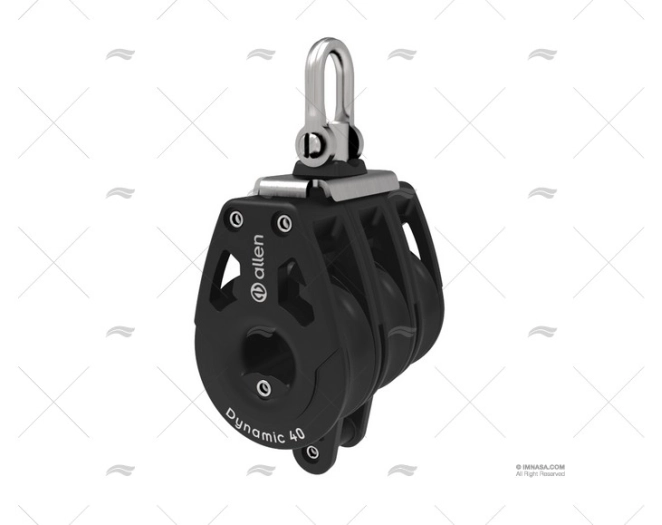 POLIA TRIPLA  10mm C/ARRAIGO ALLEN BROTHERS