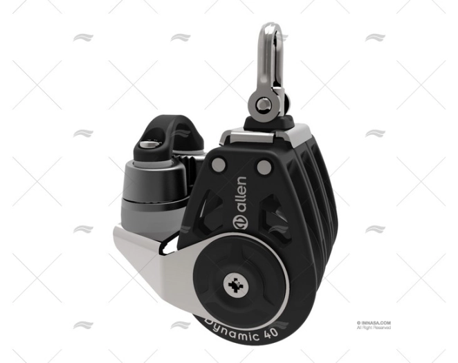 POLEA TRIPLE 10mm C/MORDAZA ALLEN BROTHERS