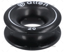 GUARDACABO REDONDO ALUMINIO 8mm ALLEN BROTHERS