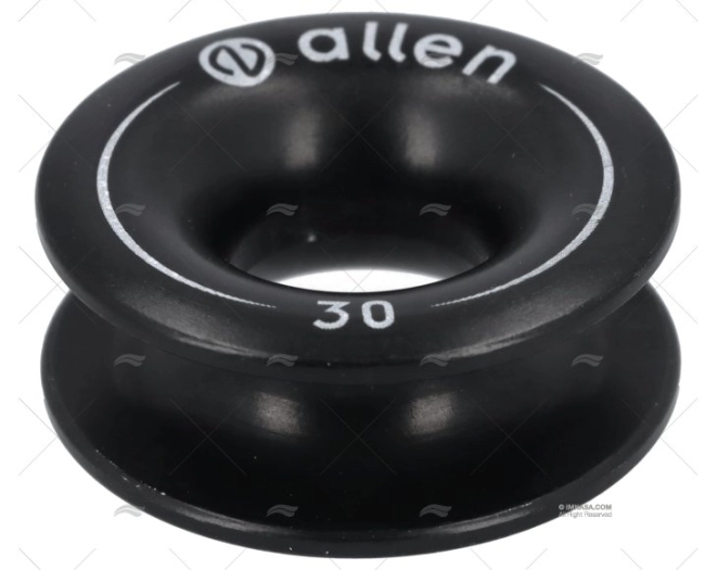 GUARDACABO REDONDO ALUMINIO 12mm ALLEN BROTHERS