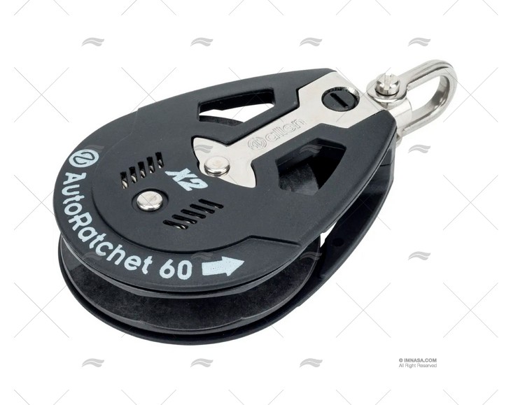 POULIE  SIMPLE 12mm X2 AUTO RATCHET ALLEN BROTHERS