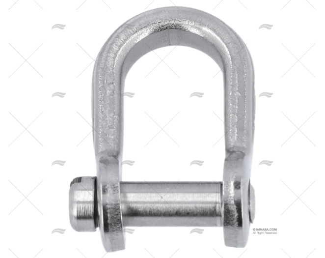 MANILHA PLANA INOX 5mm ALLEN BROTHERS