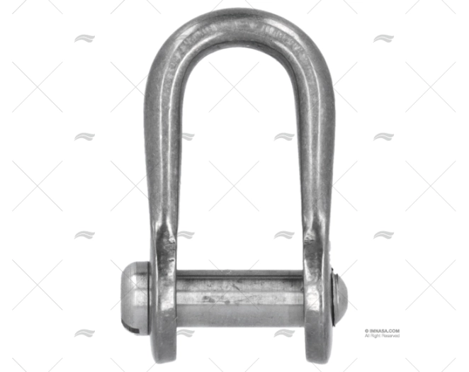 MANILHA PLANA INOX 6mm ALLEN BROTHERS