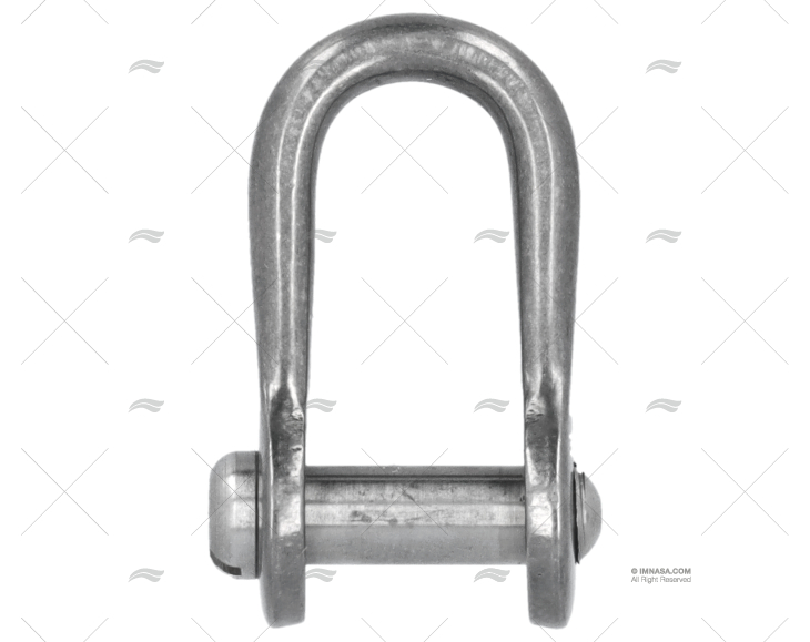 MANILHA PLANA INOX 6mm ALLEN BROTHERS