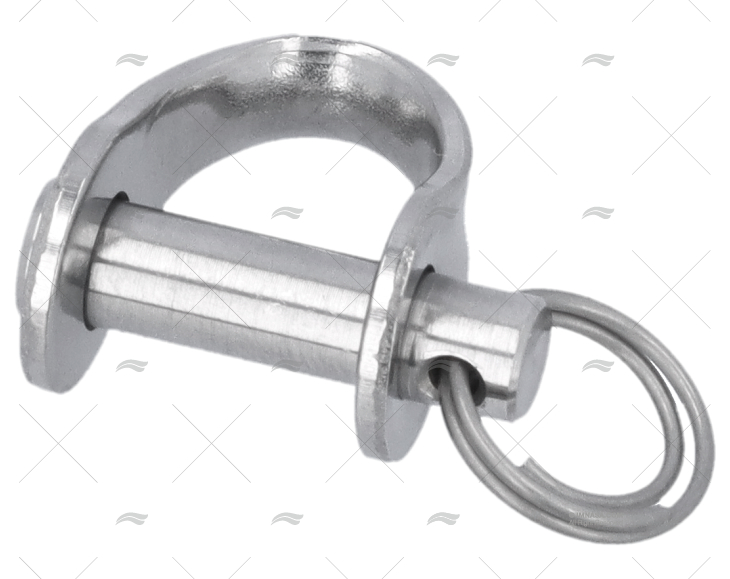 MANILHA PLANA INOX 5mm ALLEN BROTHERS
