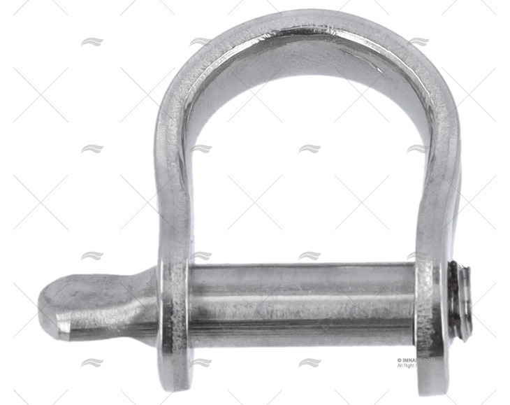MANILHA PLANA INOX 5mm ALLEN BROTHERS