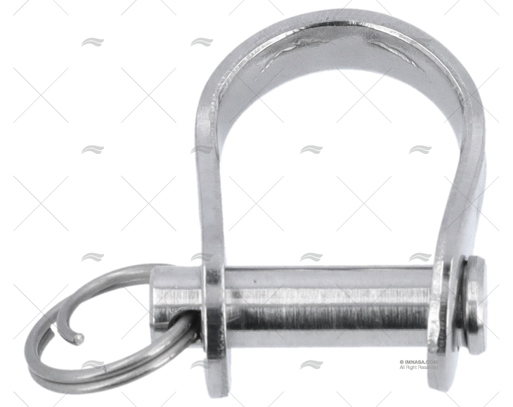 MANILHA PLANA INOX 5mm ALLEN BROTHERS