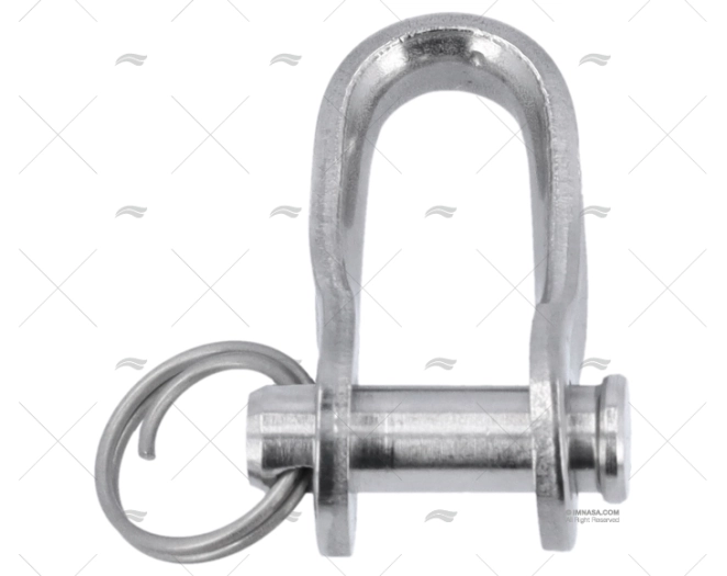 MANILLE PLAT INOX 5mm ALLEN BROTHERS