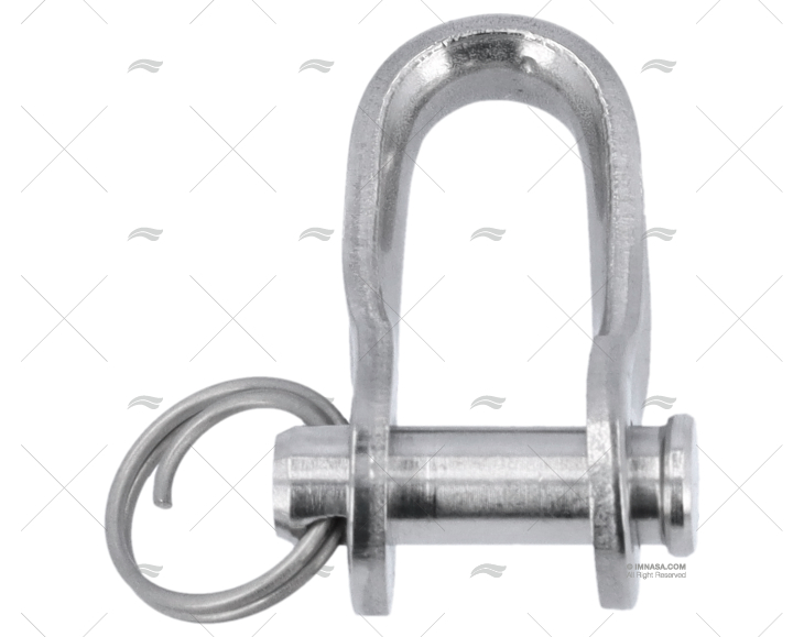 MANILHA PLANA INOX 5mm ALLEN BROTHERS