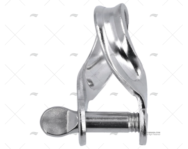 MANILHA PLANA INOX 5mm ALLEN BROTHERS