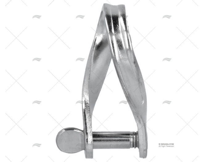 MANILLE PLAT INOX 5mm ALLEN BROTHERS