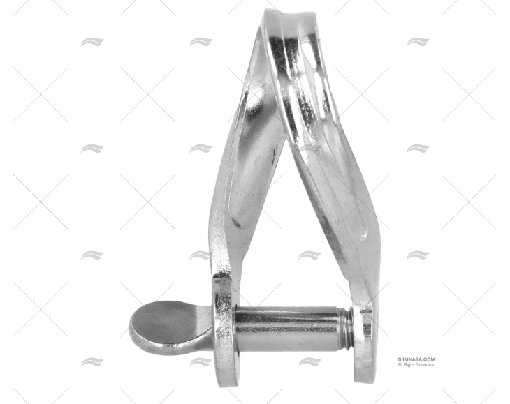 MANILHA PLANA INOX 6mm ALLEN BROTHERS