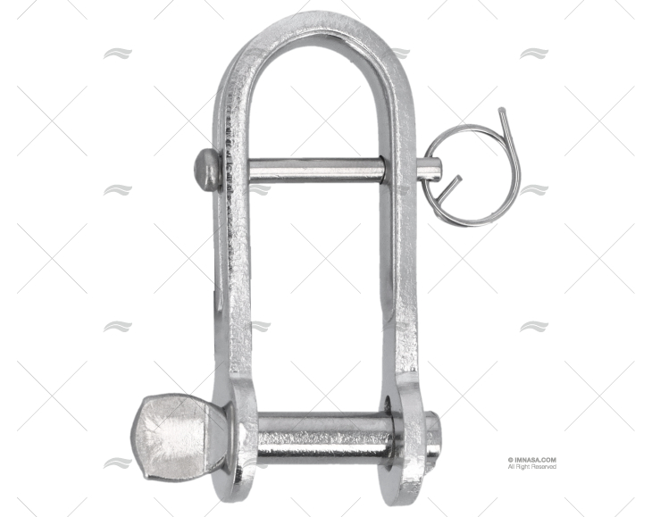 GRILHETA PLANA INOX 6mm ALLEN BROTHERS